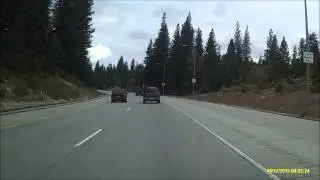 aggressive driver on I-80