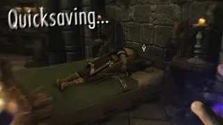 [Skyrim SE Clip] Dovahkiin Alarm Clock