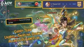 AoV : Best Build , Aggressive Gameplay | Lauriel : Twirling Dancer