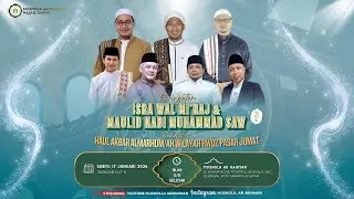 PERINGATAN ISRA WAL MI'RAJ & MAULID NABI MUHAMMAD 1447 H | 17 JANUARI 2026 |
