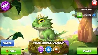 Hatched Legendary Frog Prince Dragon-Dragon Mania Legends | Full one Brawl Sinister Dungeon week