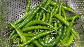 Mirchi Ka Achar Recipe| Hari Mirch Ka Instant Achar| HomeMade Green Chilli Pickle #achar #yt #video 