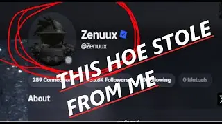 Verified Roblox Scammer @Zenuux is a bitch #roblox #robux #bitchasshoe