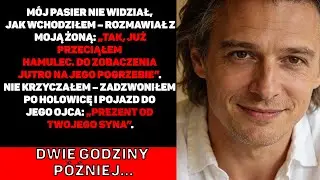 Dowiedziałem się, że m&oacute;j pasierb przeciął hamulce, więc odholowałem samoch&oacute;d do jego ojca