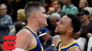 Jonas Jerebko&rsquo;s last-second heroics carry the Warriors to victory vs Jazz | NBA Highlights