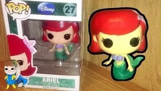 POP! Виниловая фигурка Disney Ariel, серия 3, Funko - Обзор игрушек 55, Дженнифер Малкеррин
