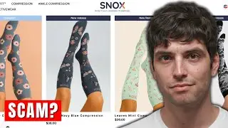 Отзывы о носках Snox: легальный магазин или мошенничество?