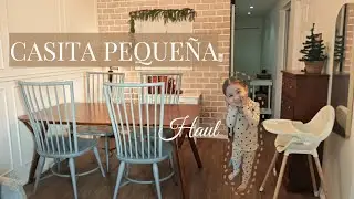 Limpieza de mi sala-comedor | Casita pequeña, hogar bonito + haul SHEIN para mi bebé 🤍