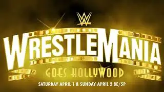 WrestleMania 39 Goes Hollywood set reveal at SoFi Stadium / VR MOTIONDESIGNS