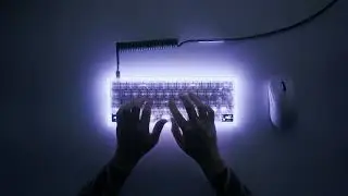 this baldr60 HHKB is lit [ASMR keyboard 4K type test] 💦 everglide aqua king switches 💦