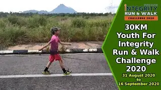 30KM Youth For Integrity Run & Walk Challenge 2020 | Virtual Run | JomRun | Malaysia Day Run