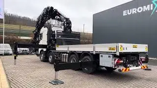 Volvo FH500 8X4 Kran HIAB X-HiPro858E-8 & Jib150x-6 HD Truck Solutions Aufbau