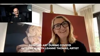 Oil Painting Flowers & Seascapes - Interview with Leanne Thomas -Learning To Painting During Covid19