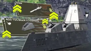 Review USS Michael Monsoor Setelah Buff: Damage Lebih Sakit + Rudal Anti Flare OP! - Modern Warships