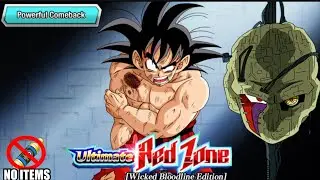 NO ITEM RUN! HOW TO BEAT ULTIMATE RED ZONE METAL COOLER CORE POWERFUL COMEBACK MISSION! (DOKKAN)