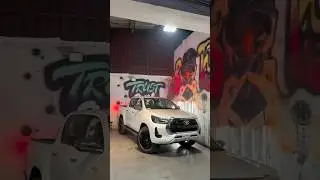 Michelin 285/60R18 Tyre & FUEL Alloy Wheel installed in Toyota HILUX 🖤 #hilux #reels #ytshorts #fyp