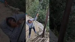 Powering Progress ⚡ tilt pole erection in action #reels #travel #youtube #nature #lifeisbutadream