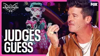 The Judges Guess for Cow | Season 10 | The Masked Singer