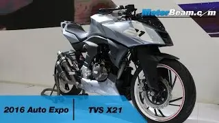 TVS X21 Concept - Auto Expo 2016 | MotorBeam