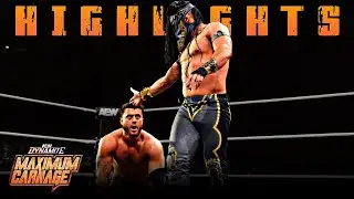 Bandido Vs MJF - AEW World Championship - Maximum Carnage 2026 - Highlights
