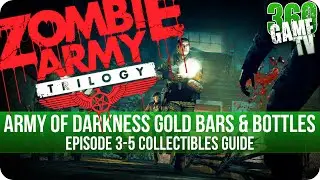 Zombie Army Trilogy - Army Of Darkness - All Gold Bars and Bottles Collectible Locations