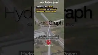 Hydrographs Enters Partnership with Ceylon Graphene Technologies