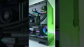 Геймерский ПК с 9800X3D в корпусе Geometric Future Model 5 #пк #rtx5070ti #9800x3d