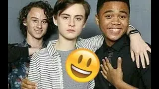 IT Movie Cast😊😊😊 - Finn, Jack, Wyatt and Jaeden CUTE AND FUNNY MOMENTS 2018 #8