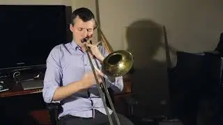 All the Things You Are Trombone Solo  Nick Finzer Jazz Trombone Solo  Solo Jazz Standards