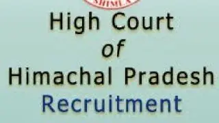Himachal high court 80 vacancies notification out