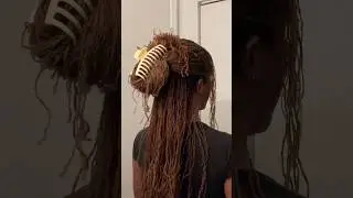 Claw clip - yea or nay? I&rsquo;m torn! #sisterlocks