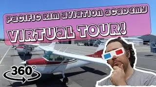 Pacific Rim Aviation Academy 360 Virtual Flight School Tour in Vancouver, Canada