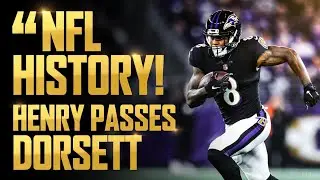 NFL HISTORY: Derrick Henry Passes Tony Dorsett on All-Time Rushing List