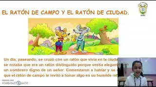 EL RATÓN DE CAMPO Y EL RATÓN DE CIUDAD