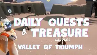 Treasure Candles & Dailies | Valley of Triumph | SkyCotl | NoobMode