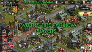 TWD-RTS Tips For New Players