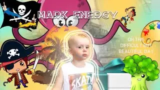 Toys 🧸, pirate ship 🚢, painting, friends, games and Mark Energy!