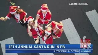 Santa Run returns to Pacific Beach for 12th year
