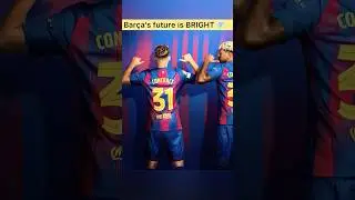 Bar&ccedil;a's future is BRIGHT 💎✨ #shorts