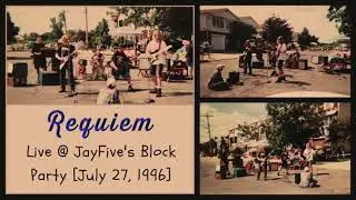 Requiem (Brooklyn Melodic Metal) - AUDIO Cassette - LIVE at JayFive's Block Party [07-27-1996]