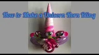 How to Make a Unicorn Horn Bling Cluster