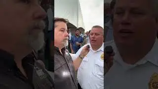 Interview with Brownsville, Texas fire chief Sheldon at a recent event.