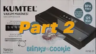 Kumtel Ev Tipi Vakum Makinesi İnceleme Part 2  #itzy #midzy #keşfet #kumtel #vakum