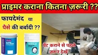 Primer कराना कितना जरूरी ? प्राइमर फायदेमंद या फ़िज़ूल खर्ची | Must Watch |