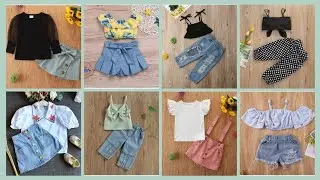 Stylish & cute baby girl outfit ideas 2021/ Latest baby girl dress designs