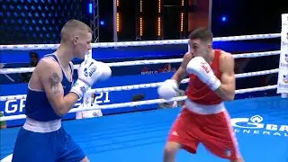Day 2 (63.5kg) MALANGA Gianluigi (ITA) vs McCARTHY Brandon (IRL) | AIBA WCHs 2021