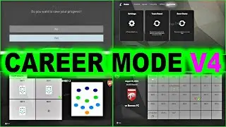 FC 25 CAREER MODE V4 UPDATE SAVE GAME ( FIFA 16 MOBILE ) EA SPORTS FC MOBILE 2025 GAMEPLAY