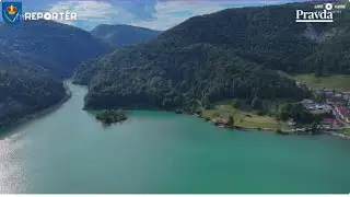 Takto vyzerá najchladnejšia vodná nádrž v našej krajine. V Slovenskom raji je dokonca najväčšou