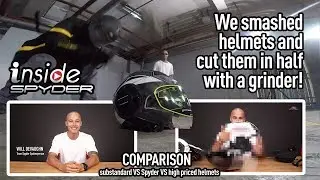 Inside Spyder Ep1 - THE COMPARISON : Substandard VS Standard VS High Priced Helmets