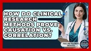 How Do Clinical Research Methods Prove Causation Vs. Correlation? - Trials and Treatments Uncovered